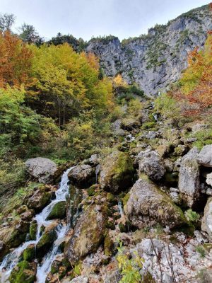 Nadiža Waterfall